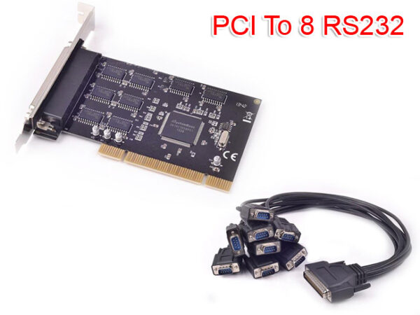 Card PCI to RS232 8port