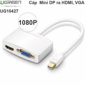 Mini DisplayPort to VGA + HDMI Ugreen 10427