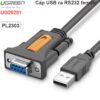 Cáp USB ra RS232 female 1.5 mét UGREEN 20201