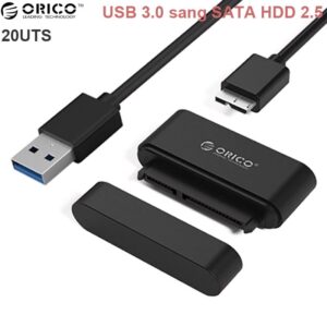 USB 3.0 sang SATA đọc dữ liệu HDD SSD 2.5 Orico 20UTS