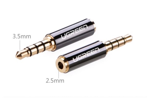 Đầu Chuyển Đổi 3.5Mm Sang 2.5Mm Ugreen Mạ Vàng 24K 20502 - Phụ Kiện Điện Tử Việt Nam