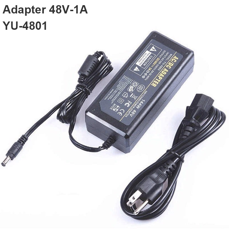 Adapter 48V-1A YU-4801 - Cục sạc nguồn 48V1A