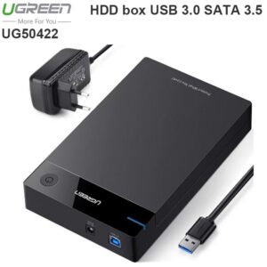 HDD box SATA III USB 3.0 dùng cho ổ cứng 2.5 và 3.5 inches UGREEN 50422
