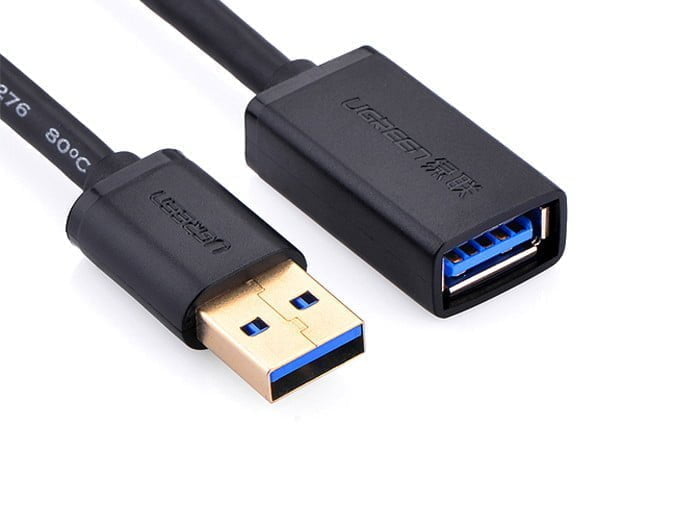 Cáp nối dài USB 3.0 AM-AF dây tròn UGREEN 0.5M 1M 1.5M 2M 3M