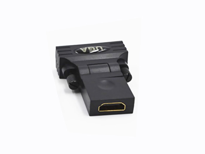 Đầu chuyển đổi DVI-I Male to HDMI Female bẻ góc 360 độ