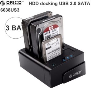 HDD Docking 3 khay ORICO 6638US3-C USB3.0 chính hãng
