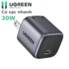 Củ sạc nhanh 30W GaN Ugreen CD319-90901 USB Type C