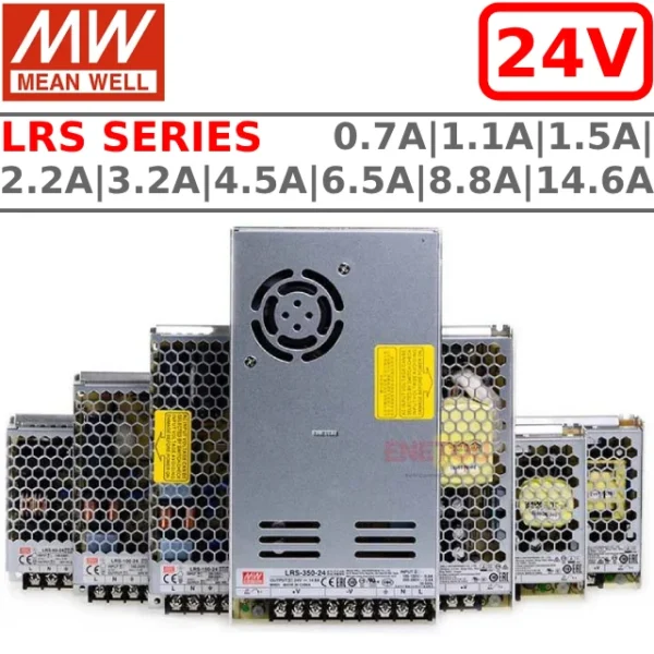 Nguồn Led Dc 24V Meanwell Lrs Series