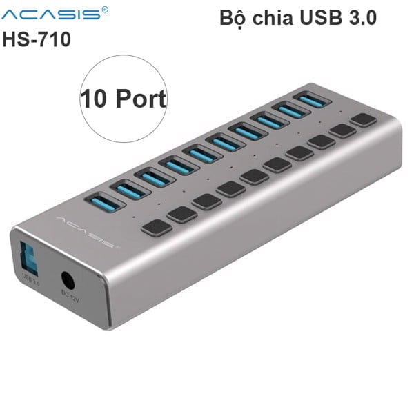 Hub Chia10 Congusb 3.0 Acasis Hs-610Mg