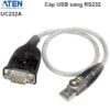 Cáp USB to RS232 Aten UC232A 0.42M