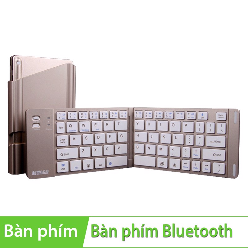 Bàn phím Bluetooth HB022 dùng cho Điện thoại Máy tính bảng Laptop..