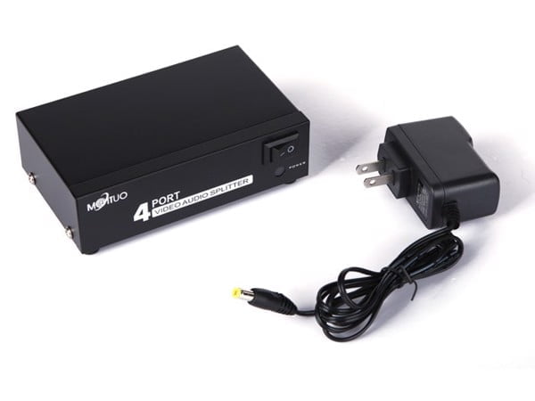 Bộ chia tín hiệu AV Video Audio 1 ra 4 cổng MT-VIKI MT-104AV - Phụ Kiện Điện Tử Việt Nam