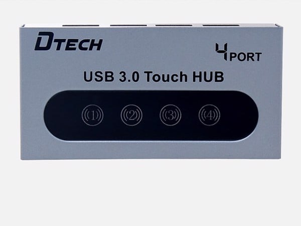 Bộ Chia Usb 3.0 Hỗ Trợ Nguồn Ngoài Công Tắc Cảm Ứng Dtech Dt-8009 - Phụ Kiện Điện Tử Việt Nam