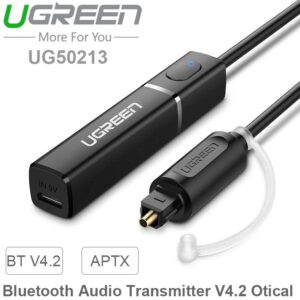 Bộ phát Bluetooth music Optical 5.1 HIFI từ Smart TV-TV box andoird ra Loa Amplifier Tai nghe Bluetooth UGREEN 50213