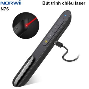 Bút trình chiếu laser - Bút chiếu đèn laze NorWii N76