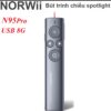 Bút trình chiếu kỹ thuật số spotlight kiêm chuột bay cho màn hình LED LCD TV Norwii N95Pro