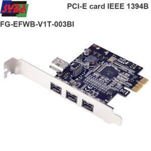 Card PCI-E 1X ra IEEE 1394 Firewire 800 1394B A Syba FG-EFWB-V1T-003BI
