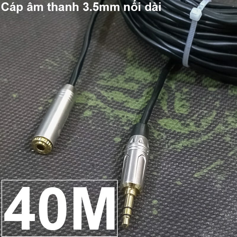 Cáp audio 3.5mm nối dài Coraon jack 3.5mm LCS3G Z-240-BG cáp NC-2B2AT 10M 15M 20M 25M 30M 40M 50M
