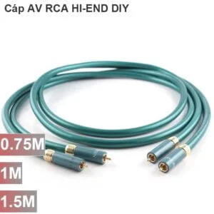 Cáp Audio RCA Hi-end Ortofon 0.75M 1M 1.5M (2 sợi)