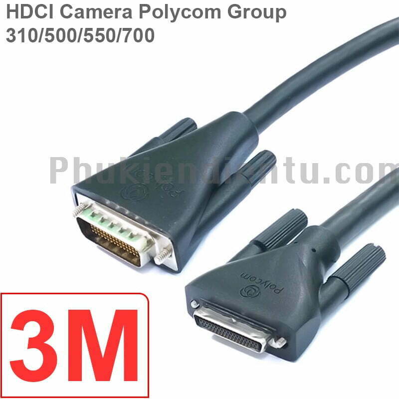 Cáp HDCI Polycom camera Group 310 500 550 700 3M 5M 10M 15M 20M 25M 30M 40M - Dây mini HDCI sang HDMI DMS60 camera Polycom Group