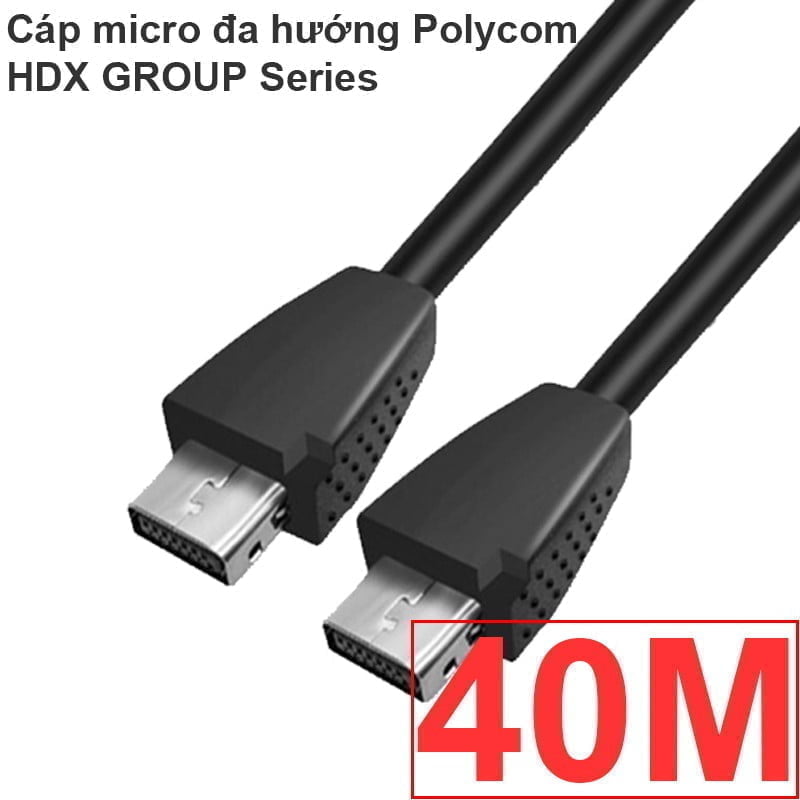 Cáp Polycom Group Microphone 310 500 550 700 dài 7.6M 10M 15M 20M 25M 30M 35M 40M