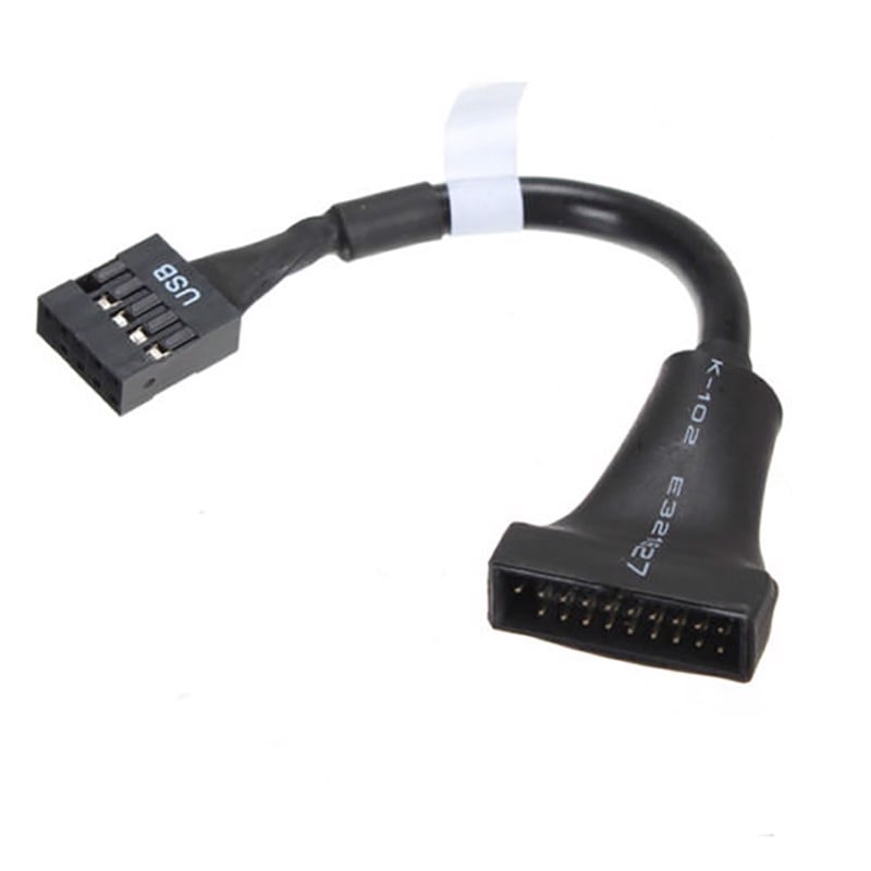 Cáp chuyển USB 3.0 20 pin cái ra USB 2.0 9pin đực 15Cm