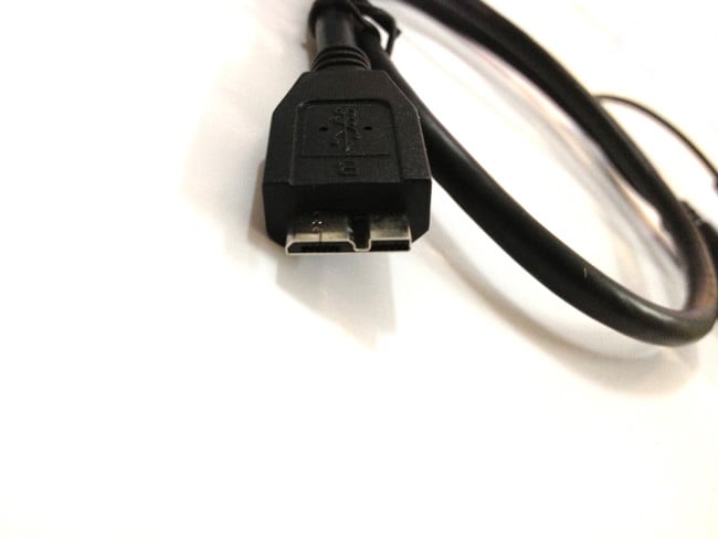 Cáp USB 3.0 AM sang Micro BM cho Ổ cứng di động 0.6m có USB hỗ trợ nguồn