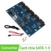 Card chia SATA 1 ra 5 - mở rộng thêm cổng SATA cho PC, Card chia Sata phụ kiện điện tử Hà Nội
