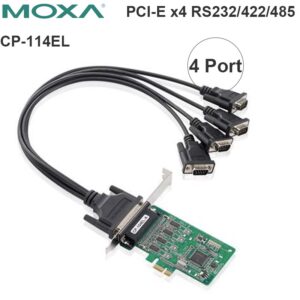 Card chuyển đổi PCI-E to 4x RS232/RS422/RS485 Moxa CP-114EL