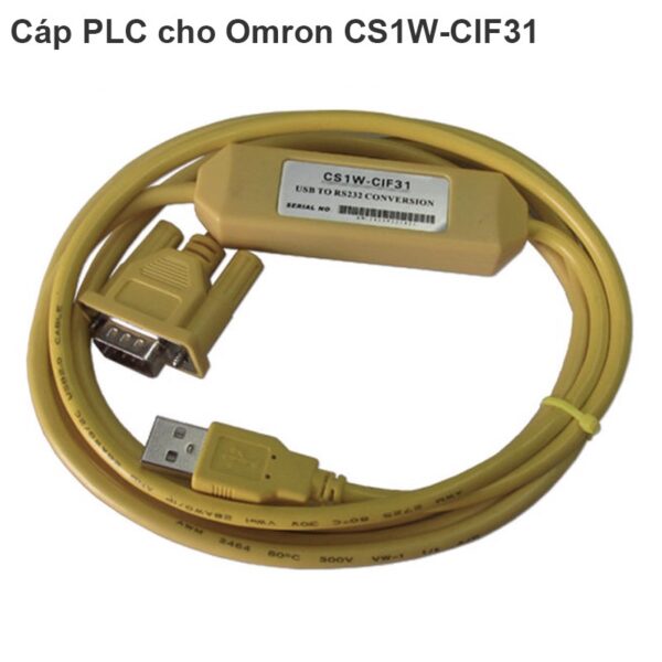 Cáp lập trình cho Omron USB to RS232 Converter CS1W-CIF31