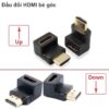 Đầu đổi góc HDMI 270 và 90 độ 1 đầu đực 1 đầu cái