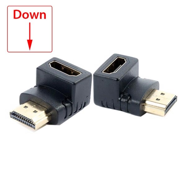 Đầu Đổi Góc Hdmi 270 Và 90 Độ 1 Đầu Đực 1 Đầu Cái - Phụ Kiện Điện Tử Việt Nam