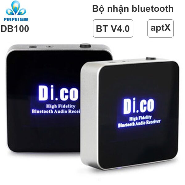Đầu nhận Bluetooth Music Receiver DICO DB100 cho loa và amply với âm thanh HiFi