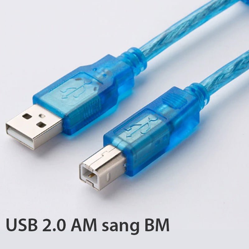 Cáp lập trình PLC Samkoon HMI USBCB EA | SK | SA 1.5 mét