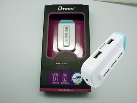 Hub Chia Cổng Usb 2.0 7 Port Có Cấp Nguồn Ngoài Dtech Dt-3082 (Hàng Thanh Lý) - Phụ Kiện Điện Tử Việt Nam