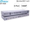 Bộ chia màn hình DVI splitter 1 ra 8 1080P DTECH DT-7025