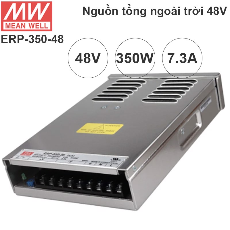 Nguồn ngoài trời 48V-7.3A 350W Meanwell ERP-350-48