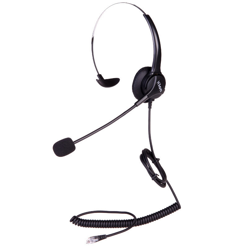 Tai nghe + mic Hion For600 cho tư vấn chăm sóc khách hàng chân RJ9 cho điện thoại để bàn