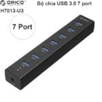 Bộ Chia Usb 3.0 7 Port Orico H7013-U3 Có Cấp Nguồn Ngoài 5V