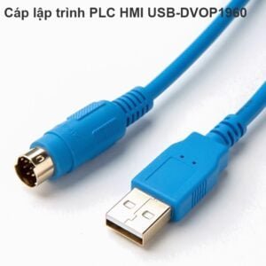 Cáp lập trình PLC HMI USB-DVOP1960 cho các dòng Servo Panasonic Minas A4 - USB to RS232 Adapter 3 mét