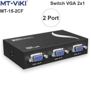 Switch VGA 2 Port - Chuyển mạch 2 CPU ra 1 màn hình MT-VIKI MT-15-2CF