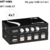 Bộ chia sẻ máy in 1 ra 4 cổng USB chính hãng MT-VIKI MT-1A2B-CF