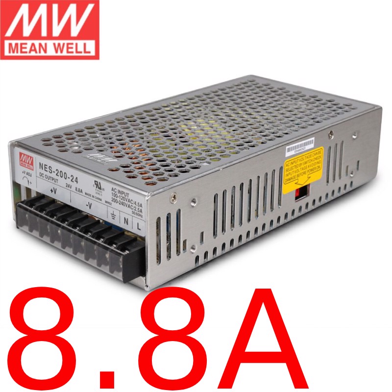 Nguồn LED tổng DC 24V MeanWell NES 1.1A |1.5A | 2.2A | 3.2A | 4.5A | 6.5A | 14.6A