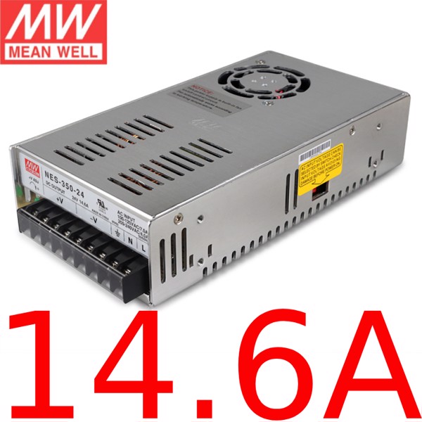 Nguồn DC Meanwell NES-350-24 24V 14.6A 350W