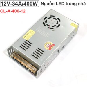 Nguồn LED 12V-34A 400W cho Camera Bảng điện tử LED Biển quảng cáo Changylian CL-A-400-12