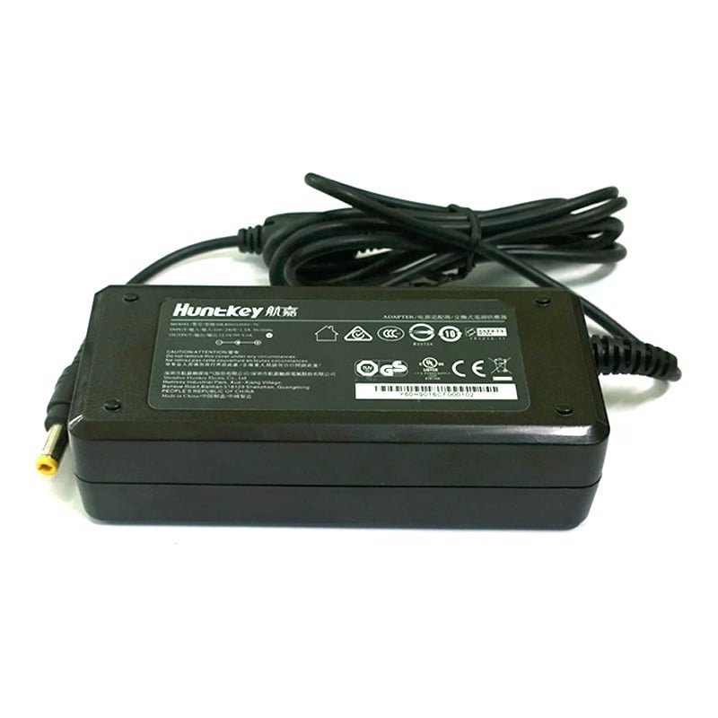 Nguồn adapter 12V-5A 60W Huntkey -Nguồn cho Camera PC mini màn hình LCD 12V 5A Huntkey