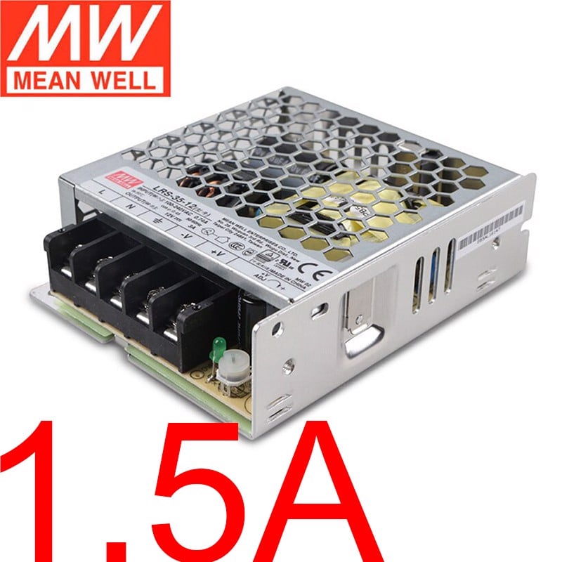 Nguồn DC LED 24V-1.5A 36W Meanwell LRS-35-24