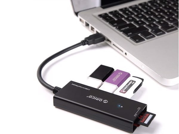 Bộ Chia Usb 2.0 3 Port + Đầu Đọc Thẻ Sd Tf Orico H33Ts-Us - Phụ Kiện Điện Tử Việt Nam