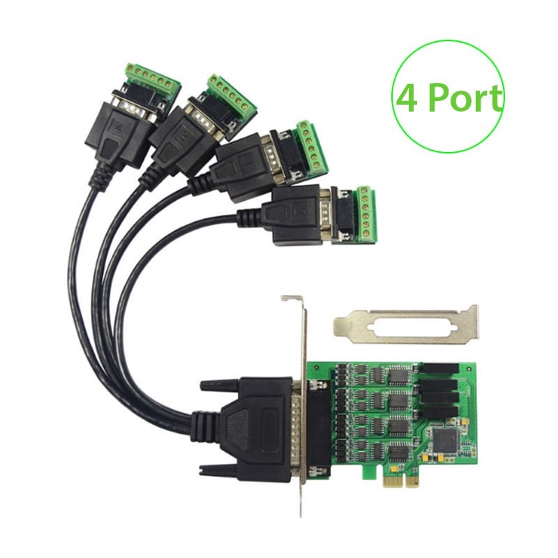 Card chuyển đổi PCI-E to RS422/RS485 IOCREST 2 port & 4 port ( IO-PCE352-PR2S/ IO-PCE352-PR4S)