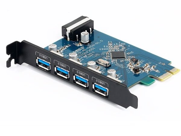 Cạc PCI E 1X mở rộng 4 cổng USB 3.0 Orico PVU3-4P - Phụ kiện điện tử Việt Nam